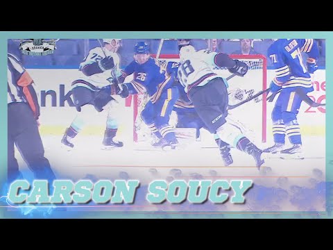 SEATTLE KRAKEN - CARSON SOUCY GOAL VS SABRES (11-29-21)