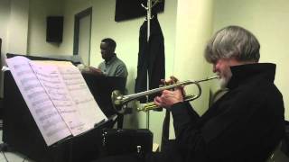 Tom Harrell Chamber Ensemble rehearsal, April 5, 2013