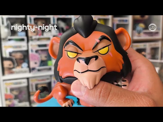 Vídeo relacionado con Funko Pop! Disney: The Lion King - Scar Vinyl - el Rey León - Figura de Vinilo Coleccionable - Idea de Regalo- Mercancia Oficial - Juguetes para Niños y Adultos - Movies Fans