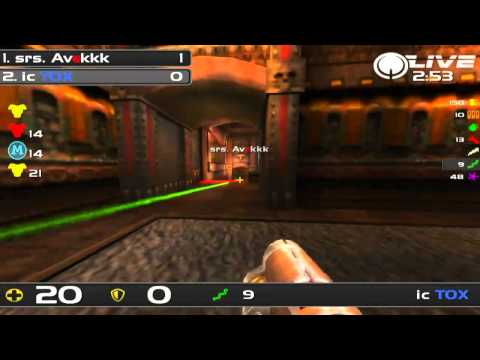 MLG Extravaganza   Av3k vs toxjq   VOD   Quake Live   30fps
