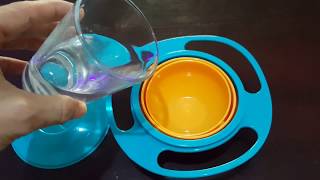 Plato Giratorio Para Bebes & Niños Antiderrame Gyro Bowl 360°