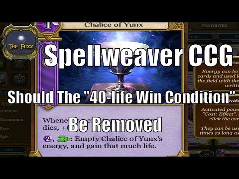 Spellweaver CCG - Should the "40-life Win Condition" Be Removed?