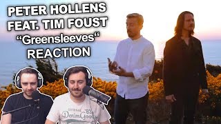 "Peter Hollens feat. Tim Foust - Greensleeves" Singers Reaction