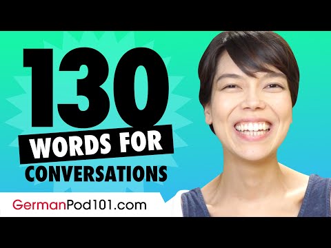 130 German Words For Daily Life Conversations