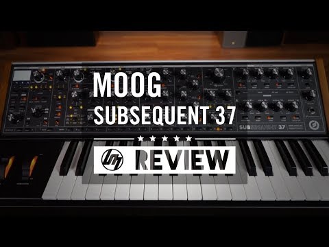 Обзор аналогового синтезатора Moog Subsequent 37