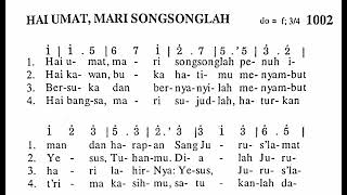 Download lagu HAI UMAT, MARI SONGSONGLAH - Puji Syukur No. 1002 - Lagu Masa Adven mp3 Download lagu HAI UMAT, MARI SONGSONGLAH - Puji Syukur No. 1002 - Lagu Masa Adven mp3