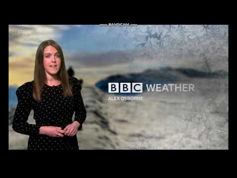 [HD] Alex Osbourne BBC ONE Spotlight weather December 14th 2022 - 60 fps