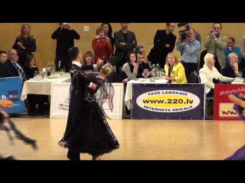 Latvian Standart Championship 2011 Ilmārs Ozols - Santa Dmitrijeva 1.2fin foxtrot.wmv