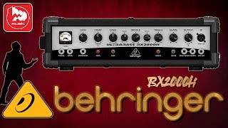 Video thumbnail for BEHRINGER BX2000H - басовый усилитель на 2000 Вт (правда очень мощный) by PopMusicRu