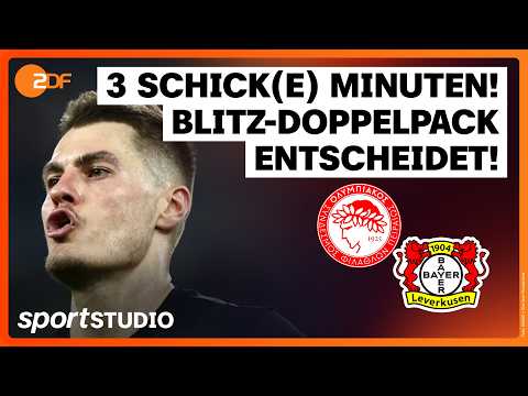 Olympiakos Piräus – Bayer 04 Leverkusen | UEFA Champions League, Play-offs 2025/26 | sportstudio