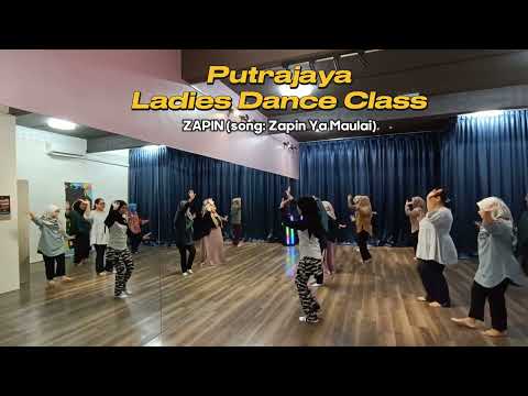 Ladies Dance Class - Zapin (song: Zapin Ya Maulai)