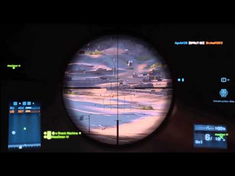 BF3 Two Man Sniper Team part 1