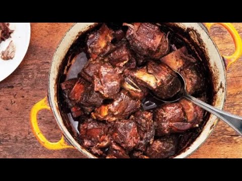 RICETTA DEL GIORNO FACILE E VELOCE STUFATO AL VINO 🍷 ROSSO