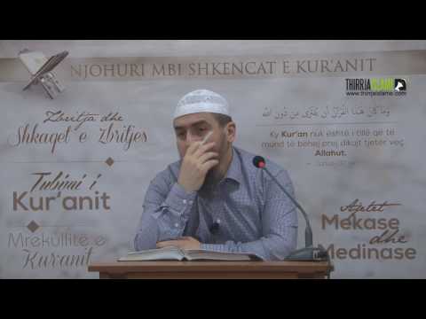 65 .Përkujdesja (ruajtja) e pesë gjërave të përgjithshme - Hoxhë Dhulkarnejn Ramadani