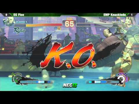 EG Floe vs UYG EMP Nuckledu - NEC13 SSF4 AE2012 Singles