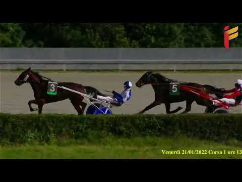 I Corsa del 21 Gennaio 2022 - 3 Anni - Metri 1600