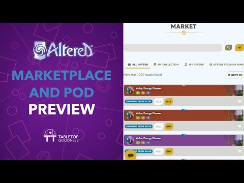 Exclusive Sneak Peek at Altered’s Marketplace & Print-On-Demand Beta – What You Need to Know!