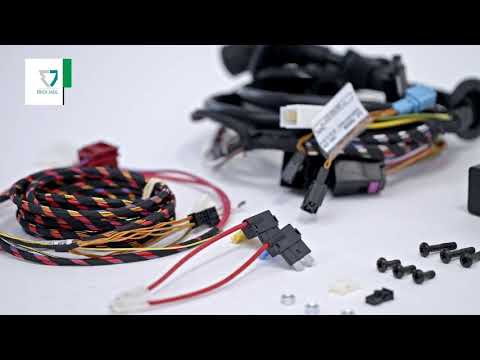 Anhängerkupplung abnehmbar KIA CEE'D  | GDW Komplettsatz + Montage von Rameder