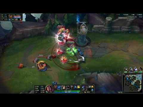 Darius vs Renekton top 4 vs 5 LoL game