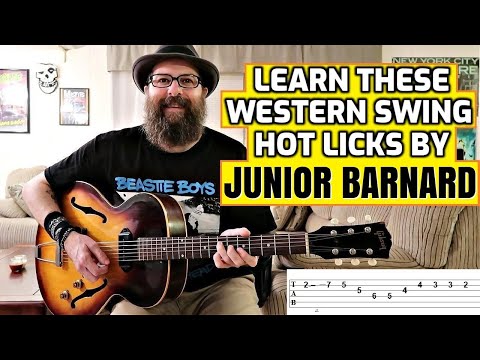 Western Swing Licks - Junior Barnard Guitar Lesson with TABS!