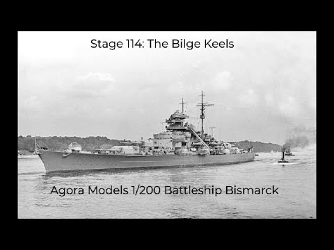Agora Models 1/200 Battleship Bismarck Pack 10 Stage 114