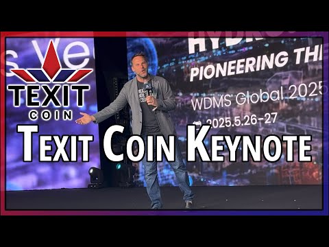 Bobby Gray of Texit Coin WDMS Keynote at Bitcoin 2025