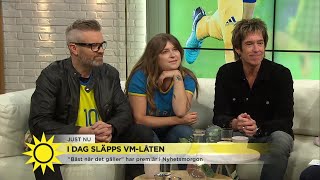 Jag kom från farmarlaget, du var populä-ä-ä- ääär - VM-låten har redan satt sig… - Nyhetsmorgon (TV4