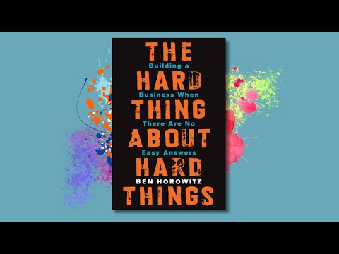 The Hard Thing About Hard Things (Full Audiobook) | Must-Know Business Lessons from Ben Horowitz!