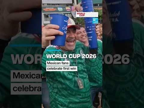 World Cup 2026: Mexican fans celebrate first win