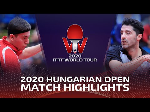 Bence Majoros vs Panagiotis Gionis | 2020 ITTF Hungarian Open Highlights (R32)