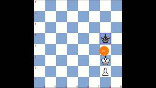 King and pawn vs king