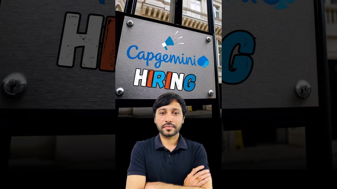 🔥 Capgemini Hiring 2025 | Fresher Software Engineer Jobs | Apply Now! 🚀 | Coder Inventa