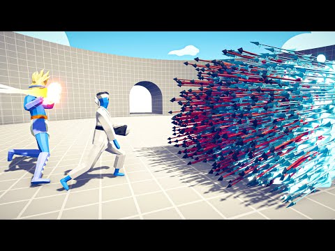 SUPER BOXER & KICKBOXER vs EVERY GOD - 🏹 Totally Accurate Battle Simulator TABS