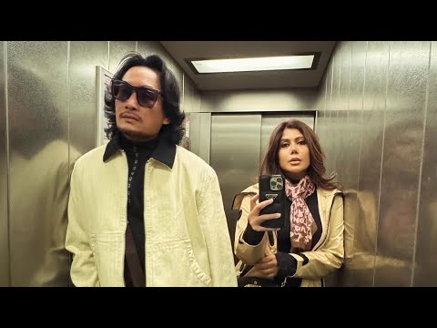 AC Mizal & Emylia Rosnaida Di Berlin.. Damien Masak Creamy Mushroom Pasta & Steak