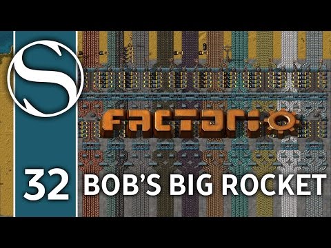 BOB'S BIG ROCKET - Bob's Mods Factorio - Part 32