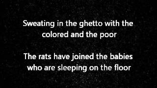 Outside of a Small Circle of Friends- Phil Ochs - Lyrics Video