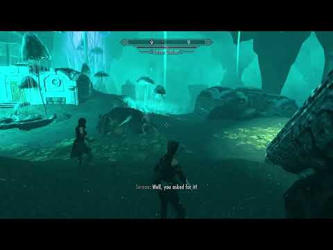 Conversations with Serana in Alftand & Blackreach (SDA mod) - Skyrim, The Elder Scrolls V