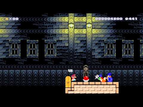 Ghost house by Justice - Super Mario Maker - Shorts On The Halves 1AF