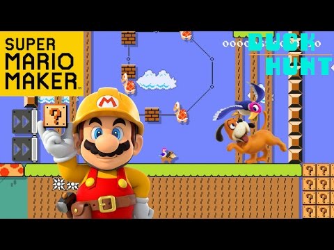 SUPER MARIO MAKER - DUCK HUNT ADVENTURE!