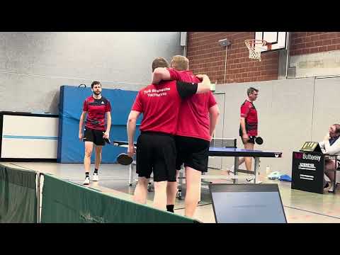 TuS Bramsche Endspiel um Klassenerhalt gegen TSV Venne 1. Bezirksklasse Tischtennis