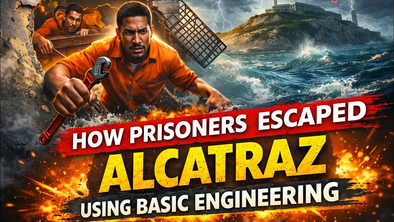 How Prisoners Escaped Alcatraz Using Basic Engineering #AIvsHuman #AICoding