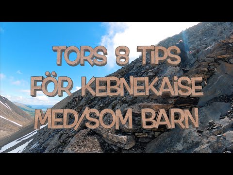 Tors 8 tips for children who want to climb Kebnekaise