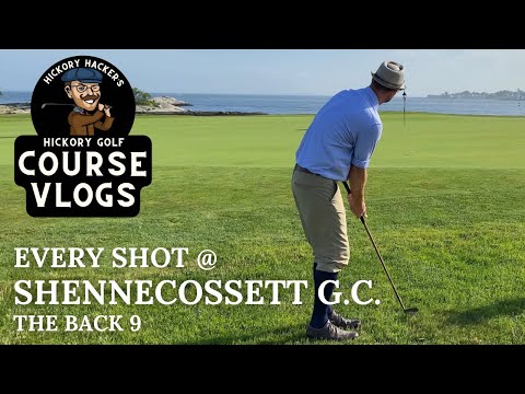 Shennecossett Golf Course with Hickory Golf Clubs, Part 2 - Course Vlog #13