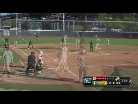 UNCW Softball vs College of Charleston Highlights | 04-06-2024