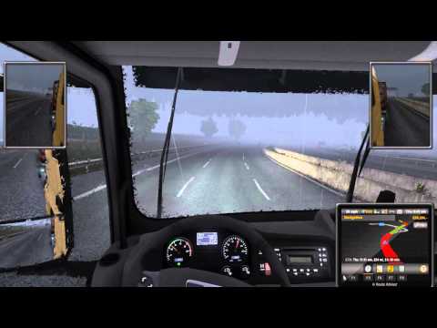 Let's Play Euro Truck Simulator 2 EP 15 London to Glasgow