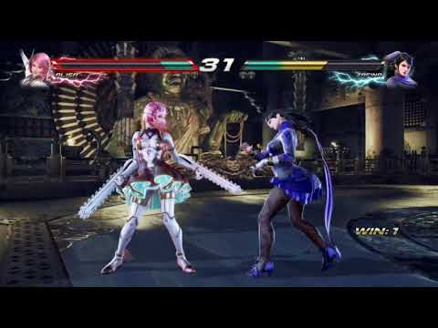 TEKKEN 7 Alisa(Hafiz Ibrahim) vs Zafina(Shiekh Adil)| Season 3 All Characters Zafina Match 2