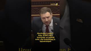 Ադանայում ջարդ է եղել, 30 000 հայ է կոտորվել․ չի կարելի ասել՝ մեր հայրենիքը չէ. Աբրահամյան