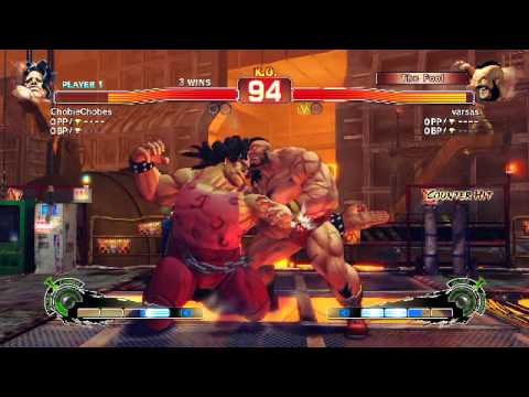 Ultra Street Fighter IV battle: Hugo vs Zangief
