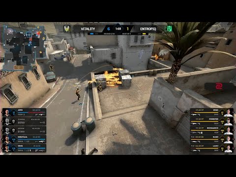 🔴 VITALITY VS ENTROPIQ - PGL Major Stockhol 2021
