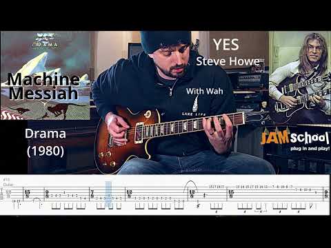 Yes Machine Messiah Guitar Solo Steve Howe (With TAB)